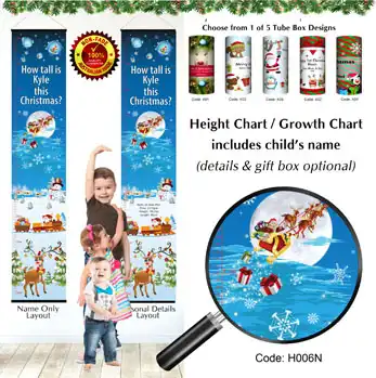 Height Charts - Christmas