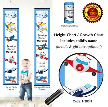 Height Charts - Flying Aircraft or Planes